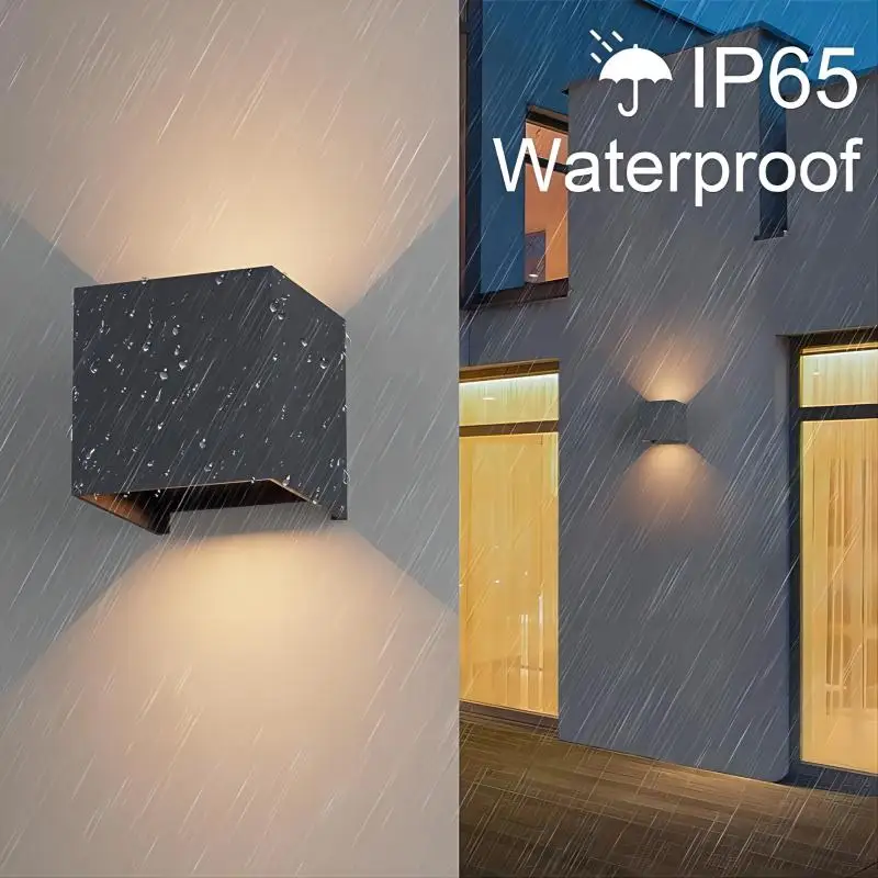 LED Outdoor Waterproof Light IP65 7W 110V 220V Adjustable Angle Home Outdoor Decorative Light Landscape Indoor Bedroom Bathroom