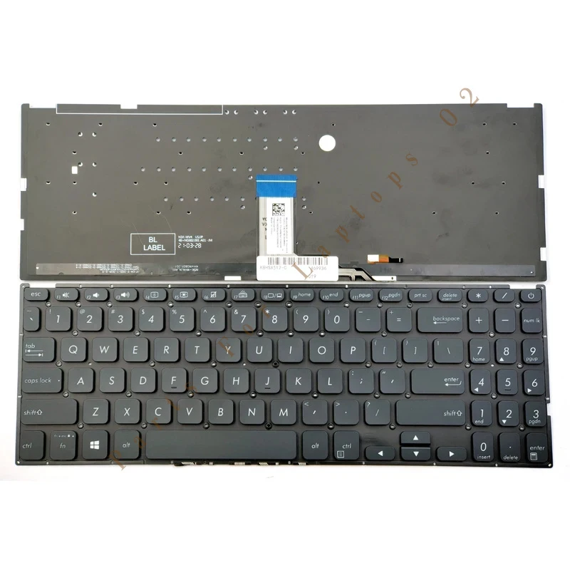 P New For Asus R564D R564DA R564F R564FA R564FJ R564J R564JA R564JP R564U Laptop Keyboard US Black With Backlit