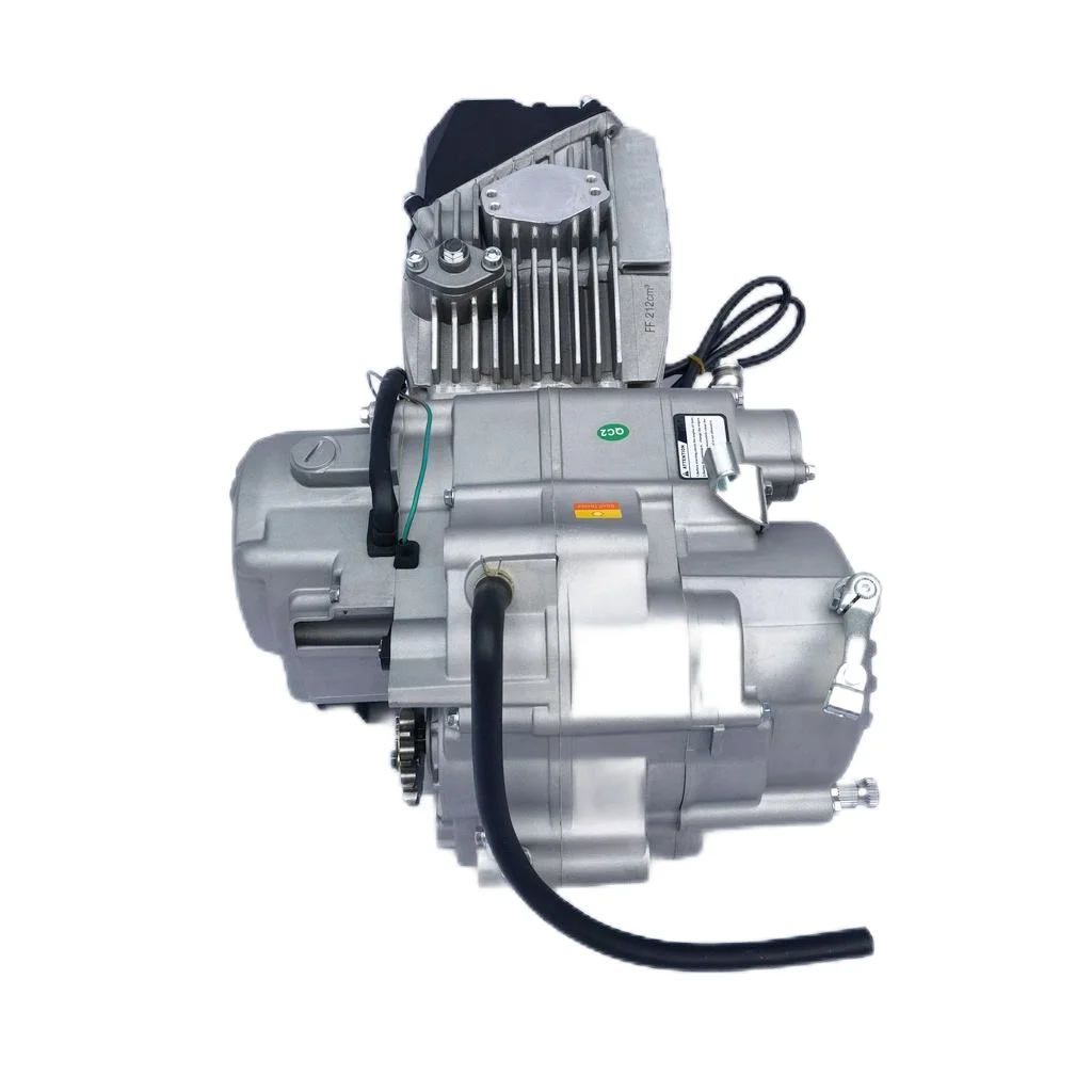 

Заводская продажа 121cc 212cc 4-клапанный электрический запуск Полный комплект 4-тактный двигатель для мотоцикла-мотокросса