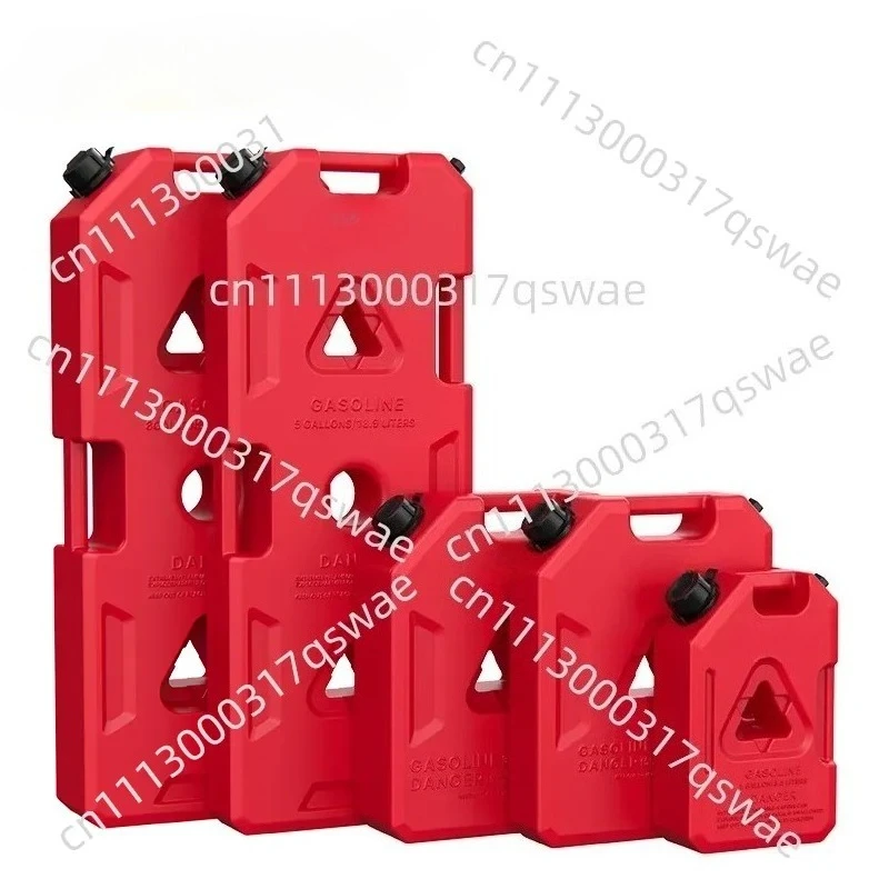 3 Gallon Portable Fuel Can Car Off-road Anti-static Spare Oil Drum Engineering Plastic Refueling Tank for Motorcycle