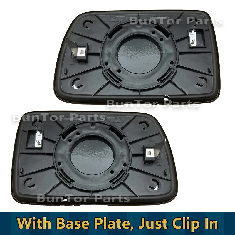 Side Rearview Mirror Glass For KIA Picanto/Morning SA 2004 2005 2006 2007/Convex Wing Mirror Lens 8761107100/07000 8762107200