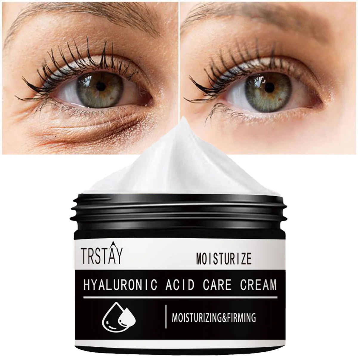 Instantly fade pouch cream, retinol cream, anti edema gel, and moisturize dark circles