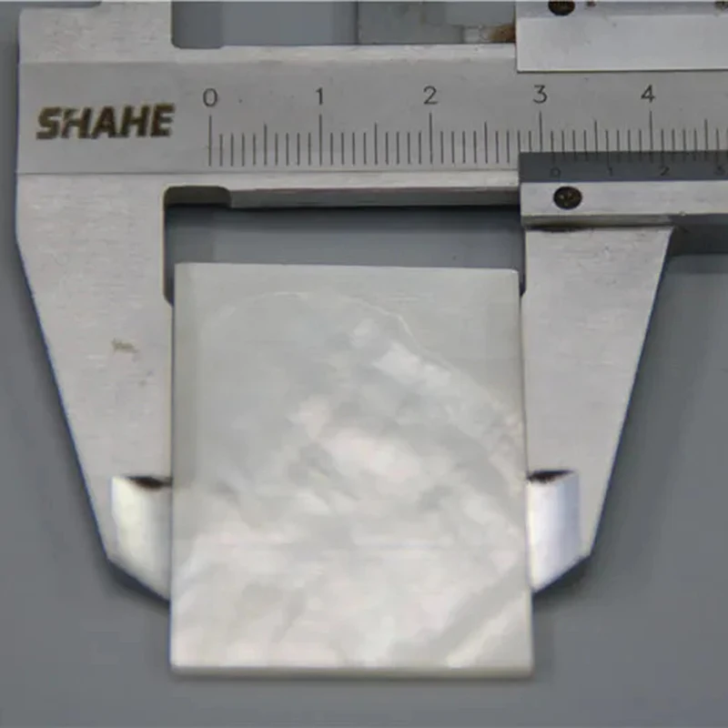 HUATOOL-DIY Inlays Material For Guitar Fingerboard Neck Australian River Shell White Shell Block 40*30*2mm
