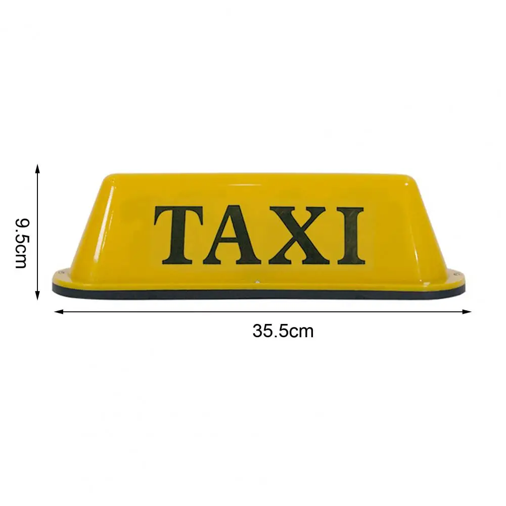 Taxi Cab Sign Roof Top Topper Auto Magnetic Lamp LED Light Waterproof TAXI Roof Lamp Bright Cab Roof Light Car Signal Light