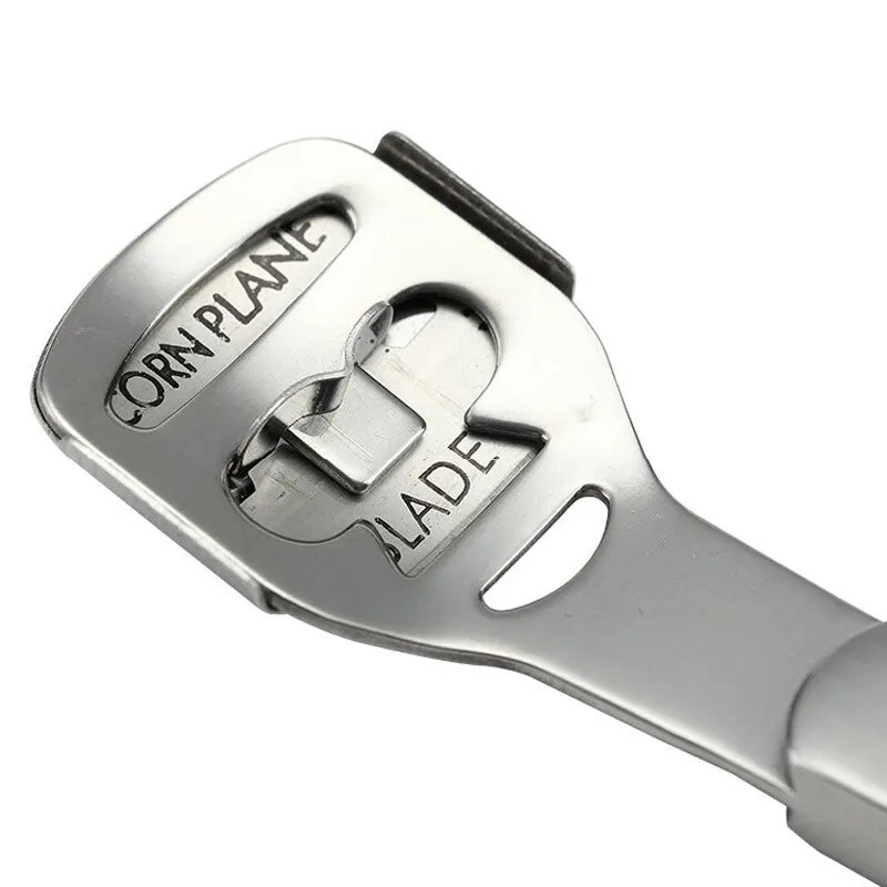 جهاز حلاقة الجلد والقدم ومزيل الكالس من الفولاذ المقاوم للصدأ أداة العناية بالجلد والقدم أداة قطع بشرة الذرة