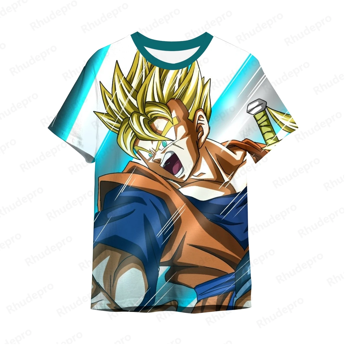 Dragon ball Anime T-Shirt Men New Men's Goku T-shirt Summer Oversized Y2k Clothes Trend Gift 2024 Clothing Streetwear Hip Hop