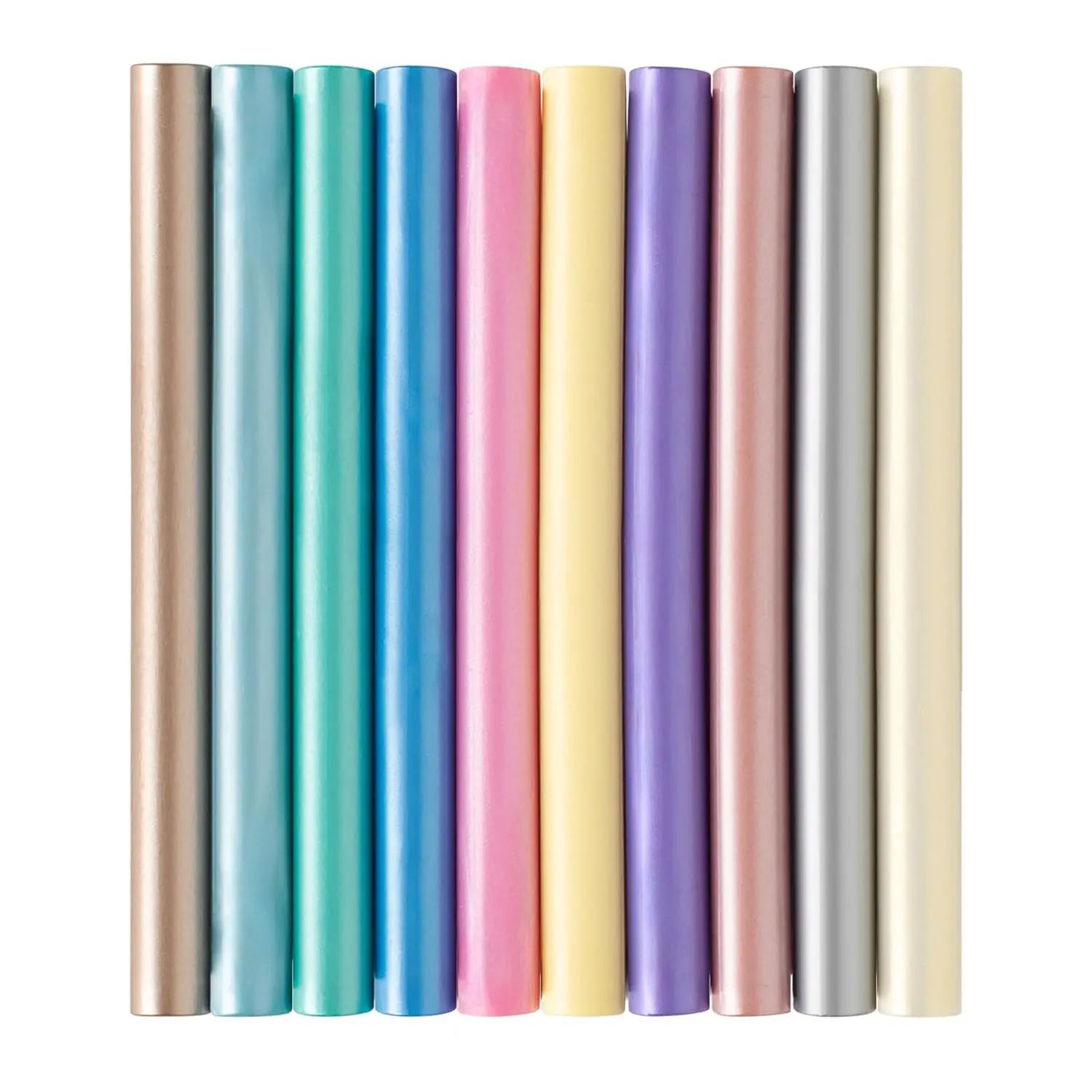 10 pièces/paquet bâtons de sceau de cire, 10 couleurs pistolet à colle bâtons de cire de scellage pour timbre lettre enveloppe lettre d'invitation de mariage, enveloppe