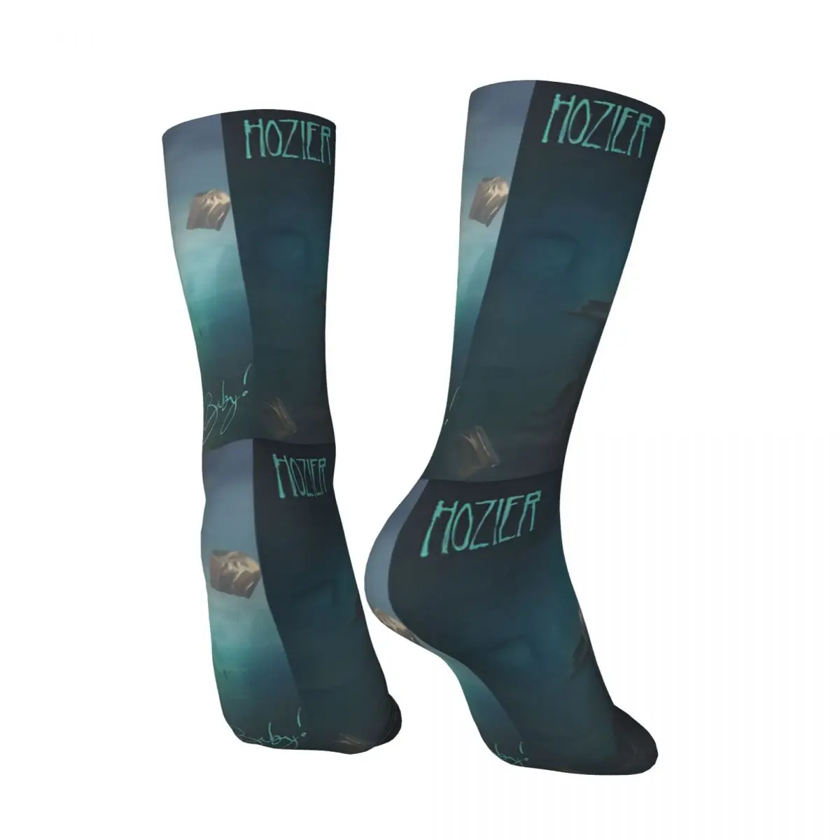 Funny Crazy compression Wasteland Sock for Men Hip Hop Harajuku Hozier Quality Pattern Crew Sock official-website tops fugees