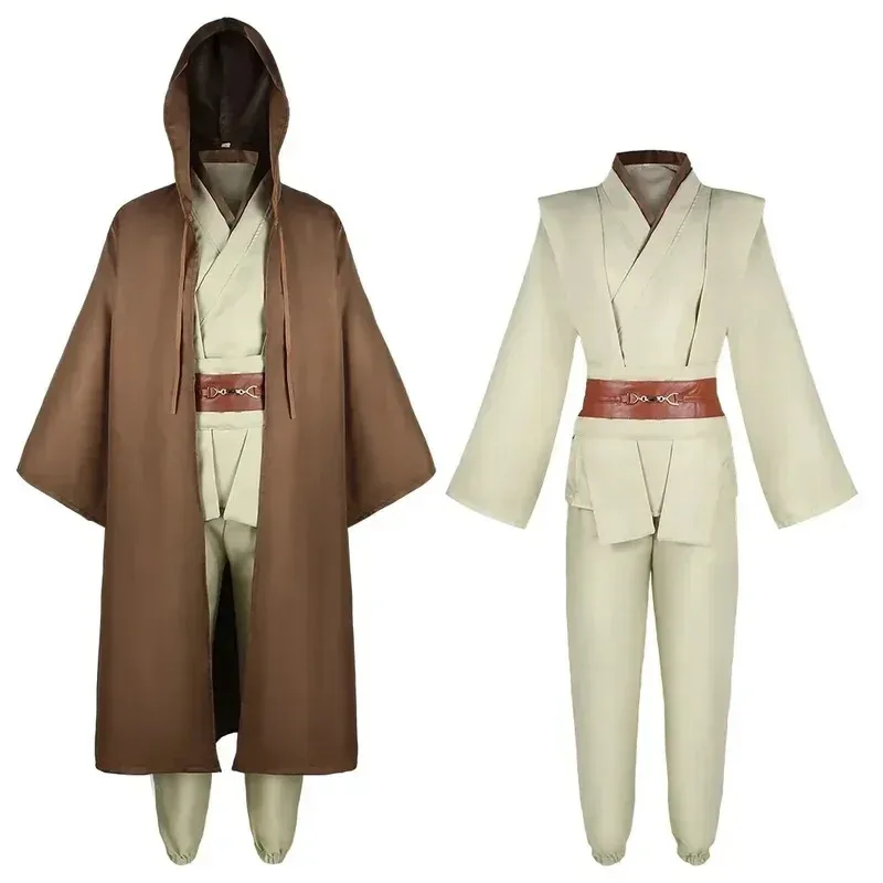 Costumi cosplay di film Anakin Jedi Darth Vader mantello Cavaliere uniforme cos vestito Abiti di Halloween per donne uomini