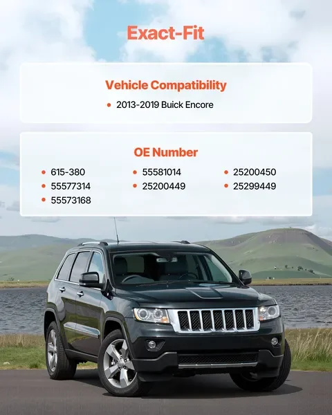 Intake Manifold with Gasket O-Ring Replacement for 2013-2019 Buick Encore