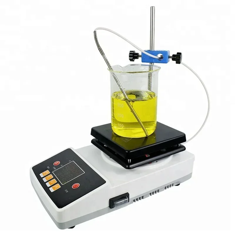 7*7 بوصة ZNCLBS1280 15L شاشة ديجيتال لوحة سيراميك مختبر التدفئة محرك مغناطيسي #2