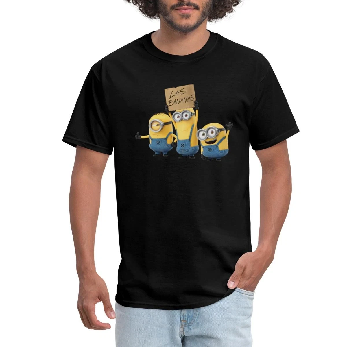 

Minions Pattern T-shirt Parent-child Clothing Couple Clothing Casual Fashion Cotton Short Sleeve Travel and Vacation Wear