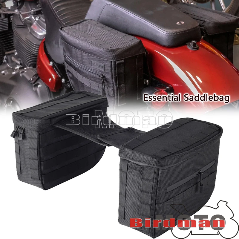 Motorcycle Saddlebags Saddle Bags Luggage Bags Side Tool Luggage Saddlebag Waterproof For Harley Dyna Sportster Softail Custom