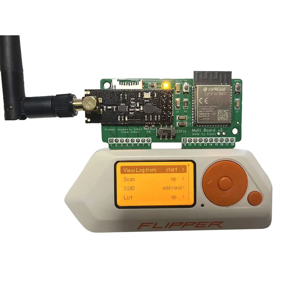 ESP32 WiFi NRF24 2.4GHz Module For Flipper Zero Wireless Antenna Dev Board Marauder Mousejacker NRF Sniffer Open Source