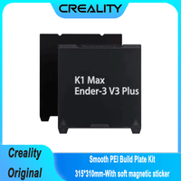 Creality Smooth PEI Build Plate Kit 315*310mm-With Soft Magnetic Sticker for K1 Max/Ender-3 V3 Plus 3D Printer Printing Platform