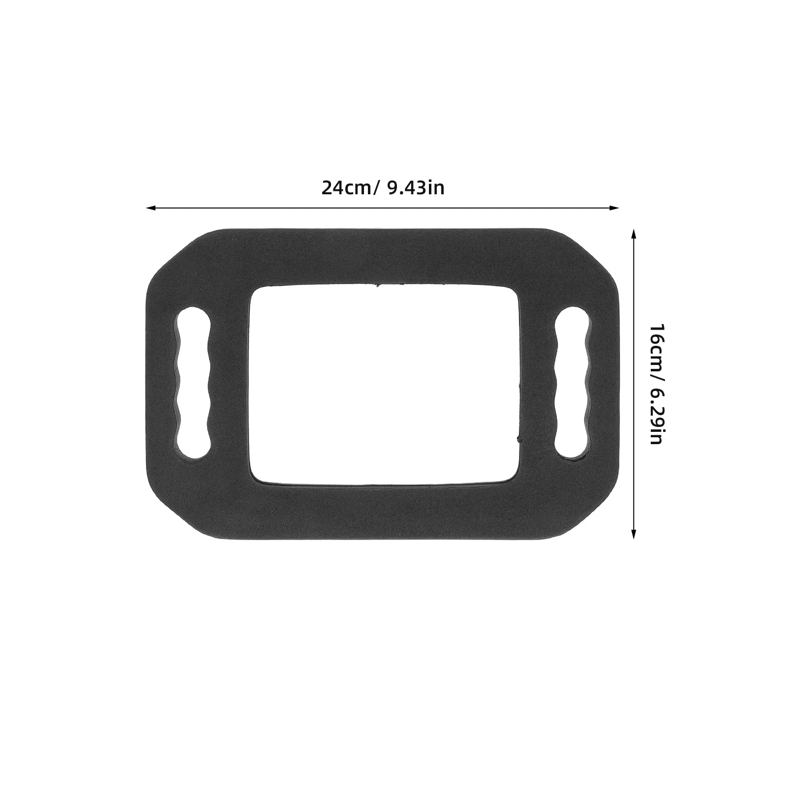 이발사 거울 휴대용 직사각형 폼 백 안티드롭 깨지지 않는 디자인 헤어 살롱 욕실 메이크업 그루밍 거울