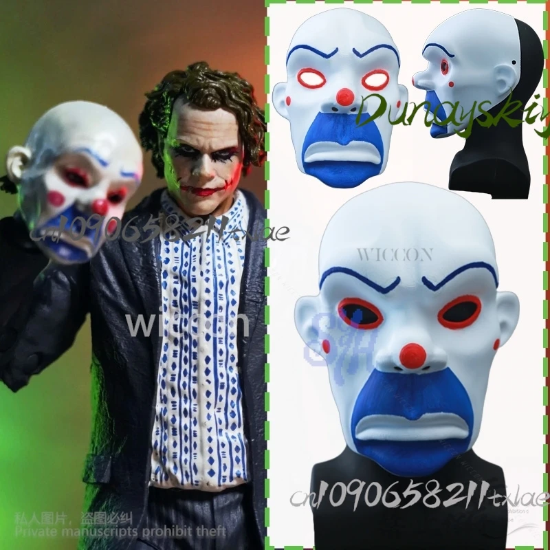 

Joker 3D Polylactic Acid Horror Mask Anime Movie Bank Knight Props Masquerade Halloween Christmas Party Gifts Customized