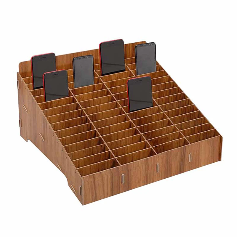 

Wooden Mobile Phone Storage Basket Desktop Storage Sorting Basket Certificate Storage Multi-Functional Organizer Tool Storage