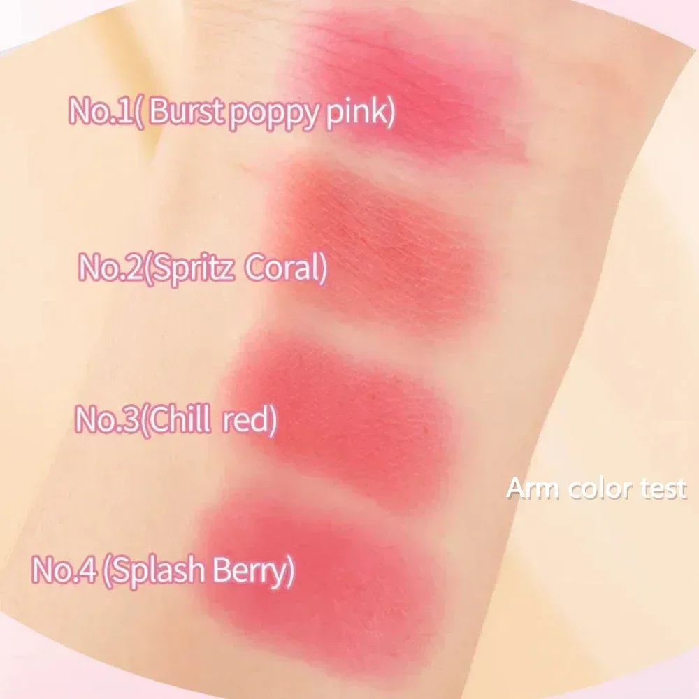Gelée Blush Stick lèvres joue 2-en-1 Transparent hydraté fard à joues contour du visage Rouge imperméable longue durée Rouge maquillage