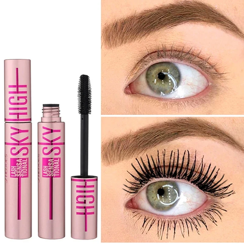 New Waterproof Lengthening Eyelashes Mascara Long Lasting Makeup Silky Lash For Eye Makeup Tool