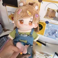 20cm Anime No Attribute Kugisaki Nobara Kawaii Cosplay Cotton Doll Body With Skeleton Change Suit Soft Plushies Toy Figures Gift 5