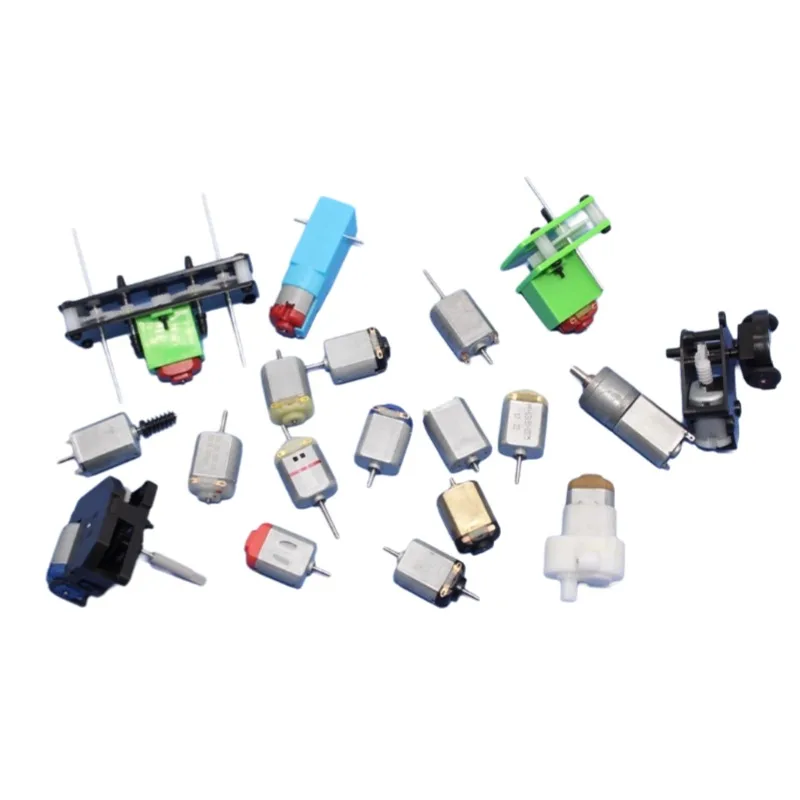 130 DC Micro Motor High/Low Speed Copper Wire Motor for DIY 4WD Car Toy Science Experiments Style 1-16