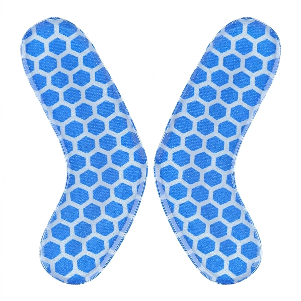 Gel Ski Boot Ankle Pads Soft Curved Cushioning Inserts Shock Absorption for Snowboarding Winter Sports Heel Protector