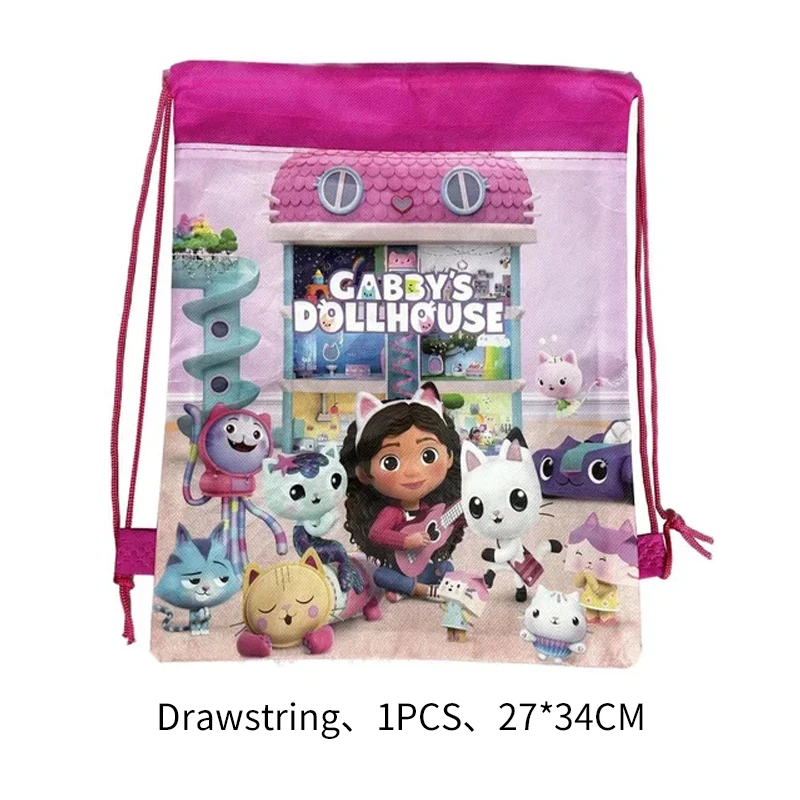 غابي دمية القطط زينة عيد الميلاد مجموعة أدوات المائدة القابل للتصرف كيس القش بالونات خلفية استحمام الطفل لوازم الحفلات