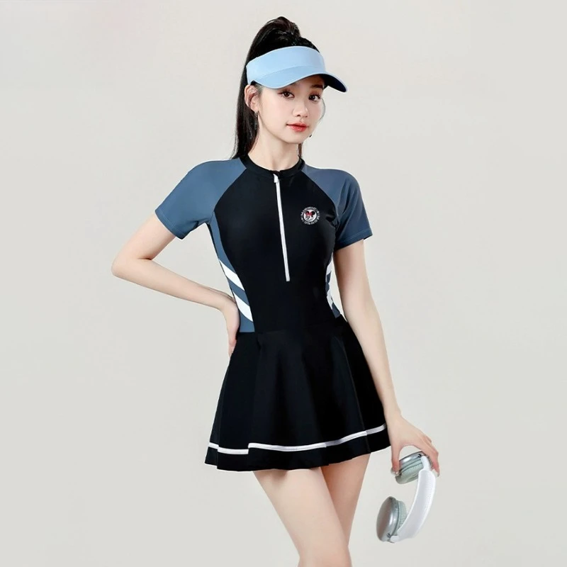 swimsuitDisney 2026 Women's & Girls' Conservative One-Piece Swimsuit Tummy Control Slimming Bathing Suit for Summer Pool & Beach