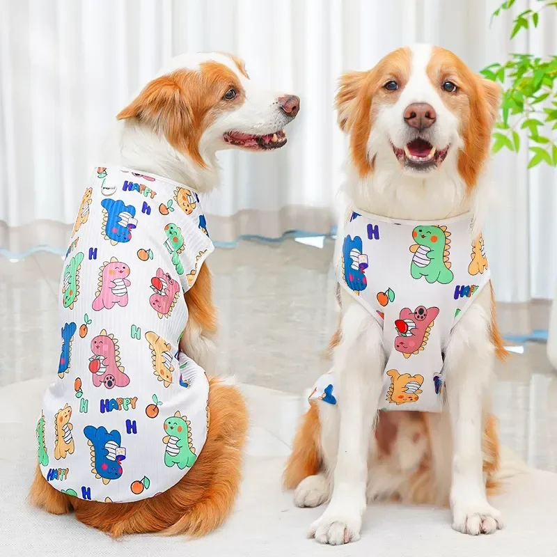 Spring And Summer Cat New Clothing Compared To Bear Big Dog Golden Fur Cat Pet Clothing Dog Vest Wholesale