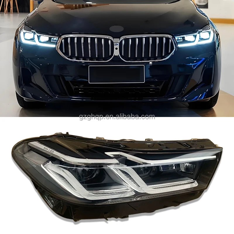 

For BMW New 6 Series GT Headlight Assembly 2017-2022 Model Year 630 640 G32 LED Lighting System Car Parts Headlight
