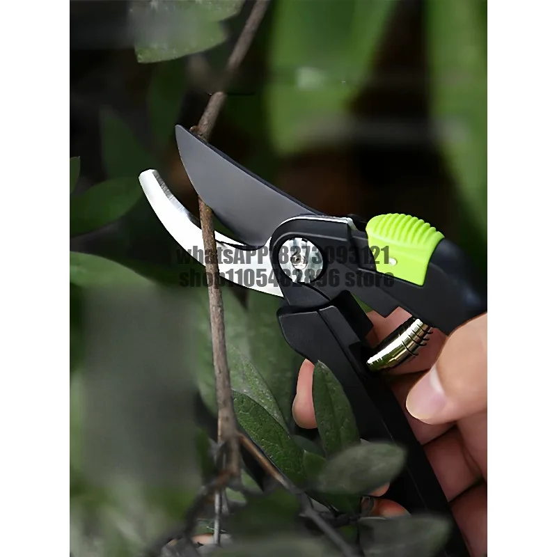 Gardening shears Teflon knife head pruning shears labor-saving fruit tree thick flower shears multi-functional professional