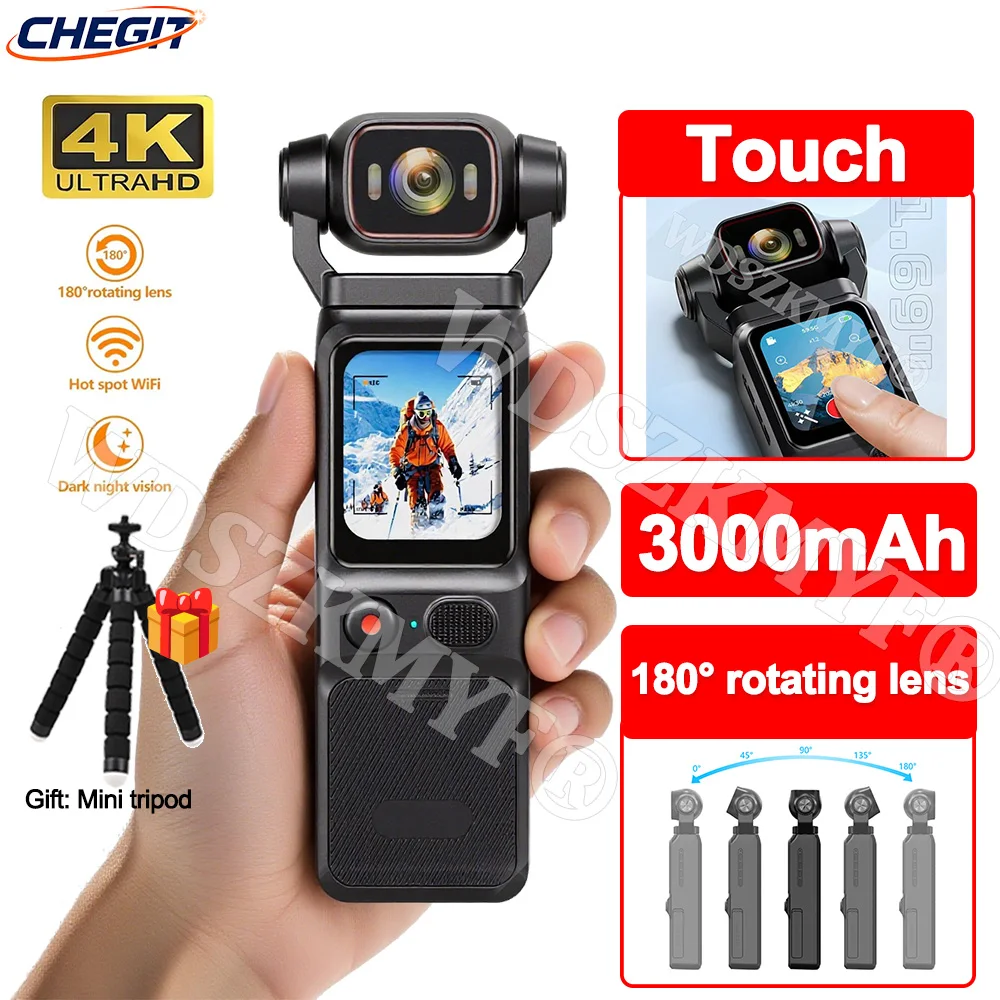 4K Mini Camera Touc… - image