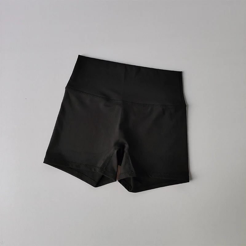 Yoga-Sportshorts, eng anliegende, elastische Dreiteilhose, hautfreundliches Gefühl, hohe Taille, hüftformend, schnelltrocknende Yoga-Hotpants – Detail 7