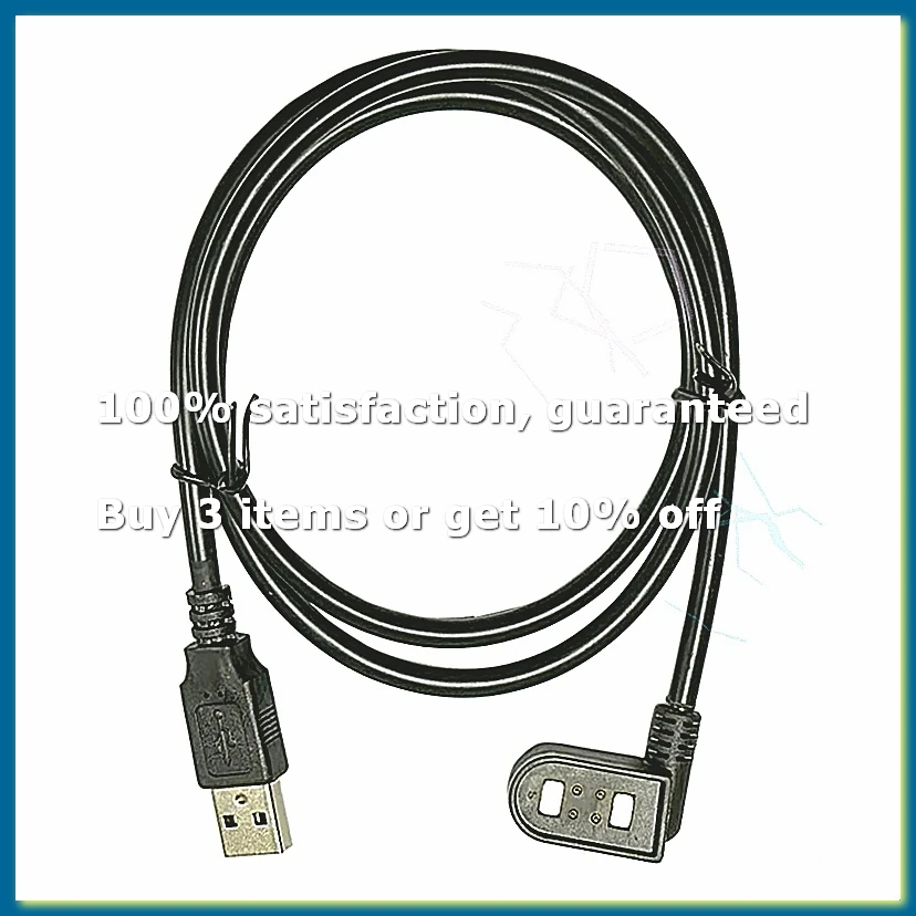 A10G-Metal Detector USB Charging Cable with Magnetic Connector for Series Metal Detectors