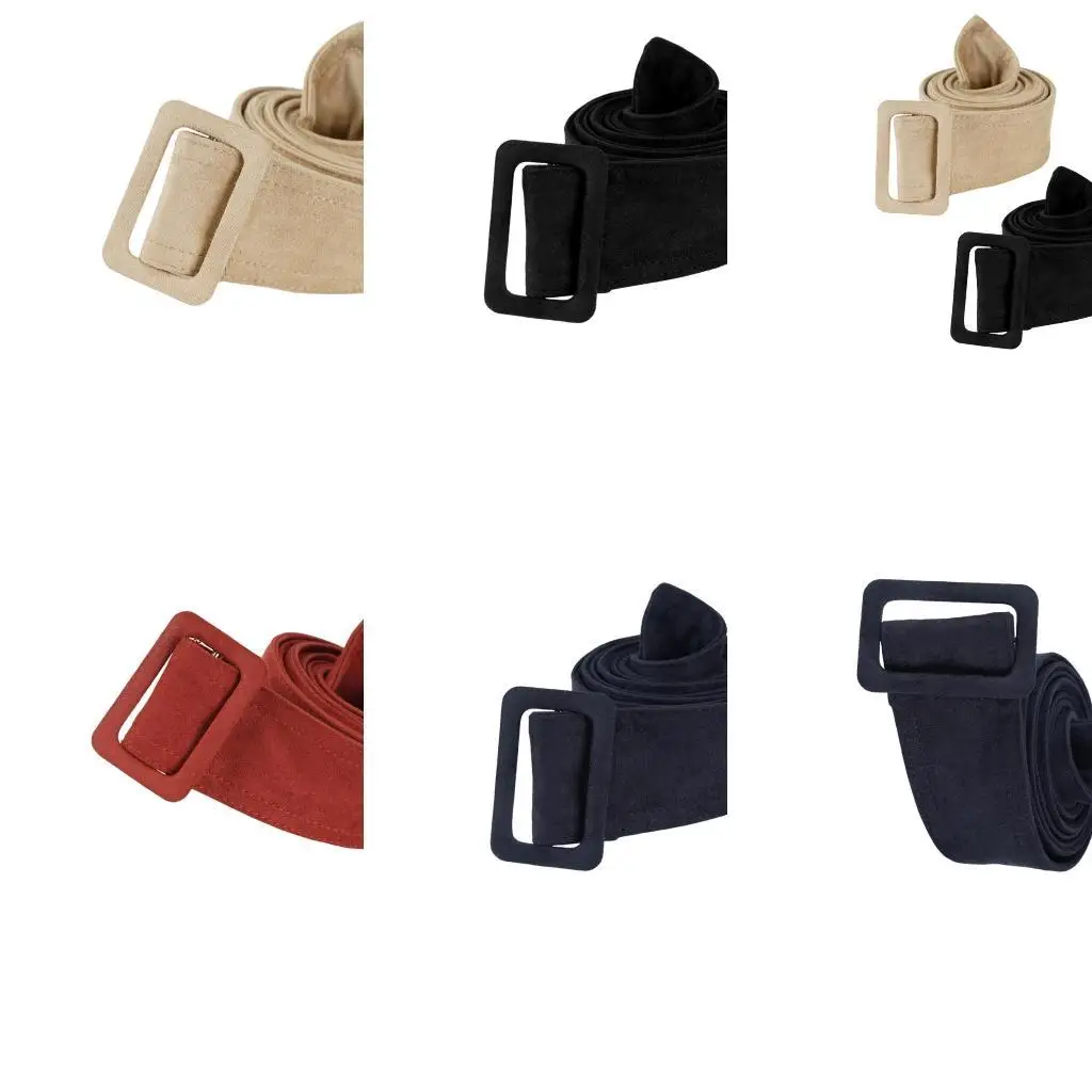 

A52E Wide Waist Belt Woolen Women Wrap Coat Belts for Overcoat Winter Coat Accessorie