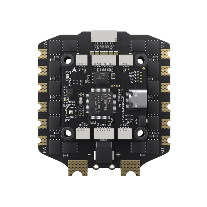 Практичный трекер F722 BLS 80A V2 Stack 80A 4IN1 ESC 16MB Black Box Data Analyze Record Flight Data Plug XT60 Play Racing FPV Dron