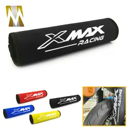 Motorcycle XMAX Shock Absorber Cover with Reflective Strip Washable Rubber-based Fastener For Yamaha Xmax 250 300 400 2013-2023