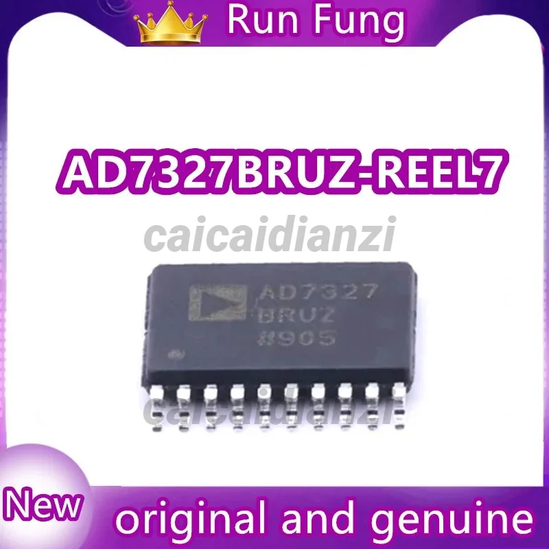 AD7327BRUZ-REEL7 AD7327BRUZ  12 Bit Analog to Digital Converter 2, 3, 4 Input 1 SAR 20-TSSOP  5Pcs/Lot   New Original