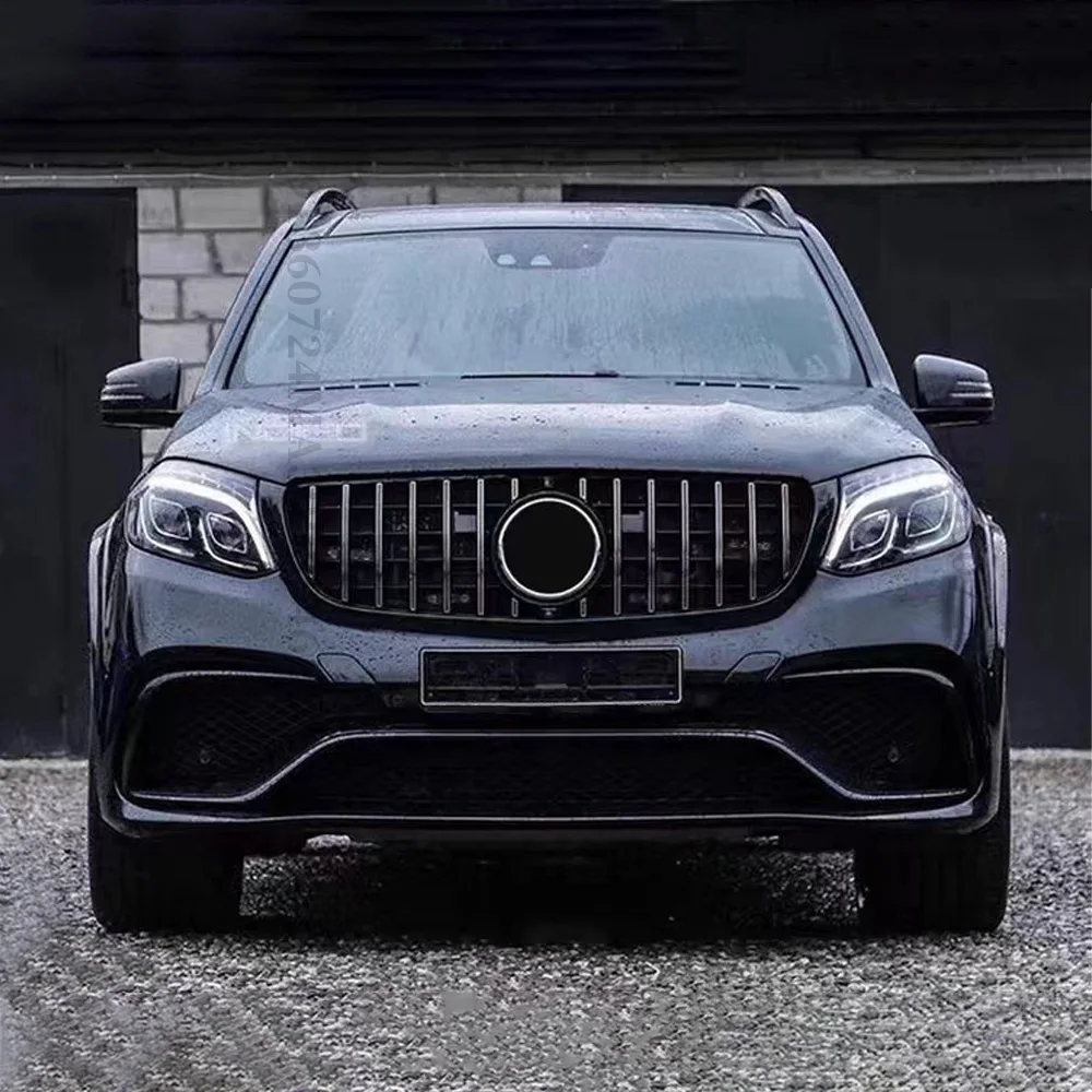 

Modification Plan Mercedes Benz GLE W166 2015-2019 300 350 400 320 500 GT Diamond shaped Front Grille Bumper Grille
