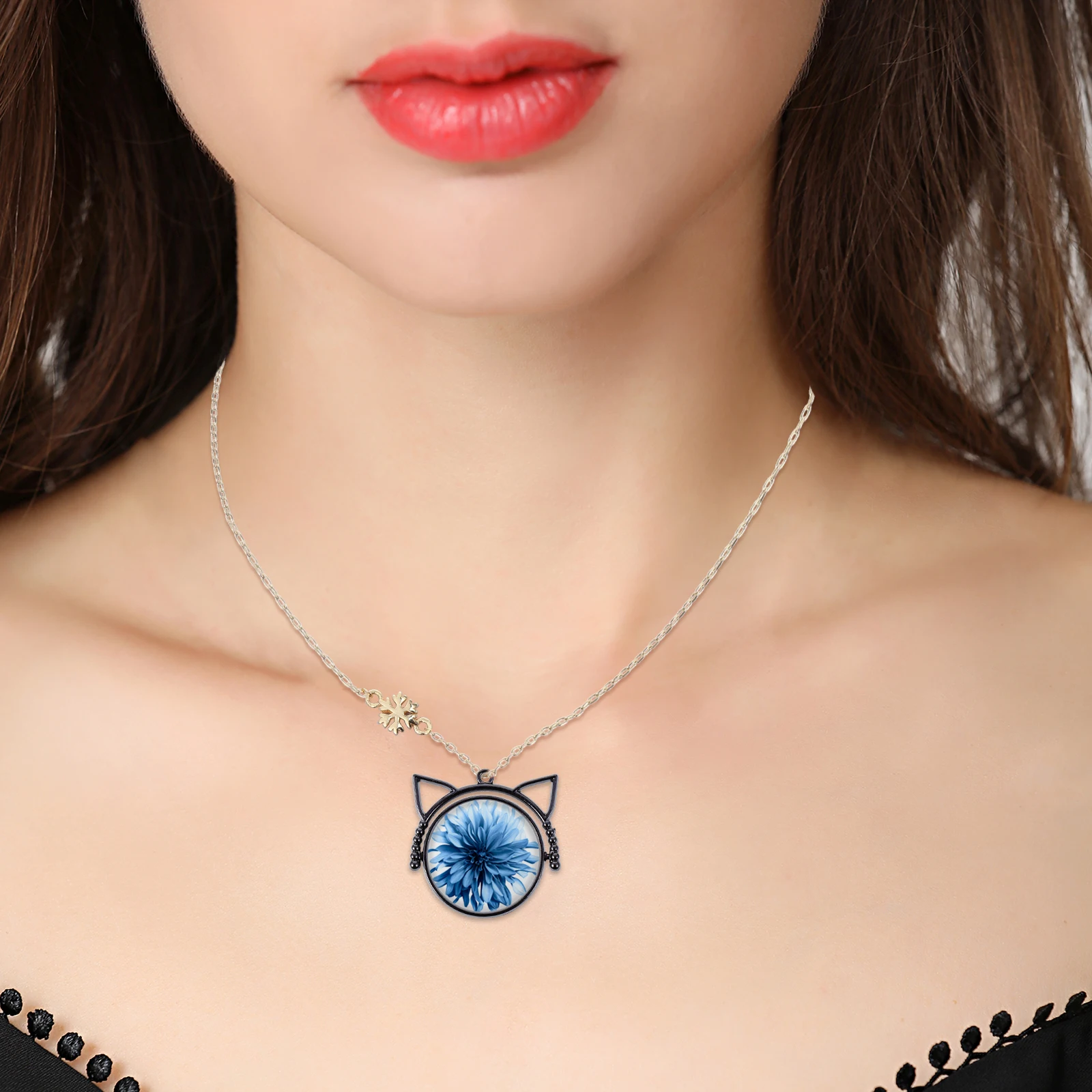 

20 шт. аксессуары, поднос с кошачьими ушками, двухсторонняя подвеска, перегородка, ювелирные изделия своими руками, мисс