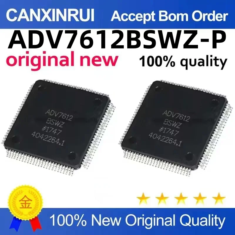 The new ADV7612BSWZ-P ADV7612BSWZ ADV7612 QFP video processor chip