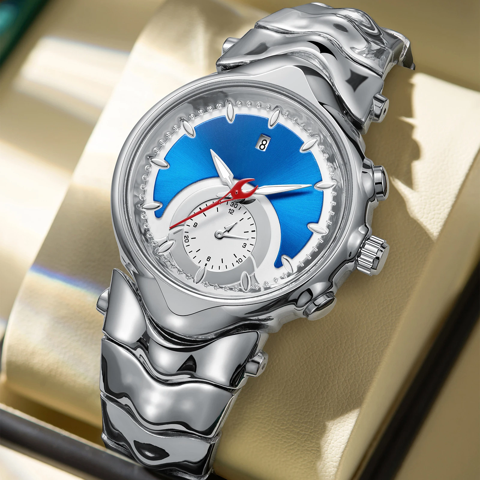 Watches Classic Retro Claw Alabaster Y2K European and American Man watch Fashion Cool Alien Advanced Ins Niche Design