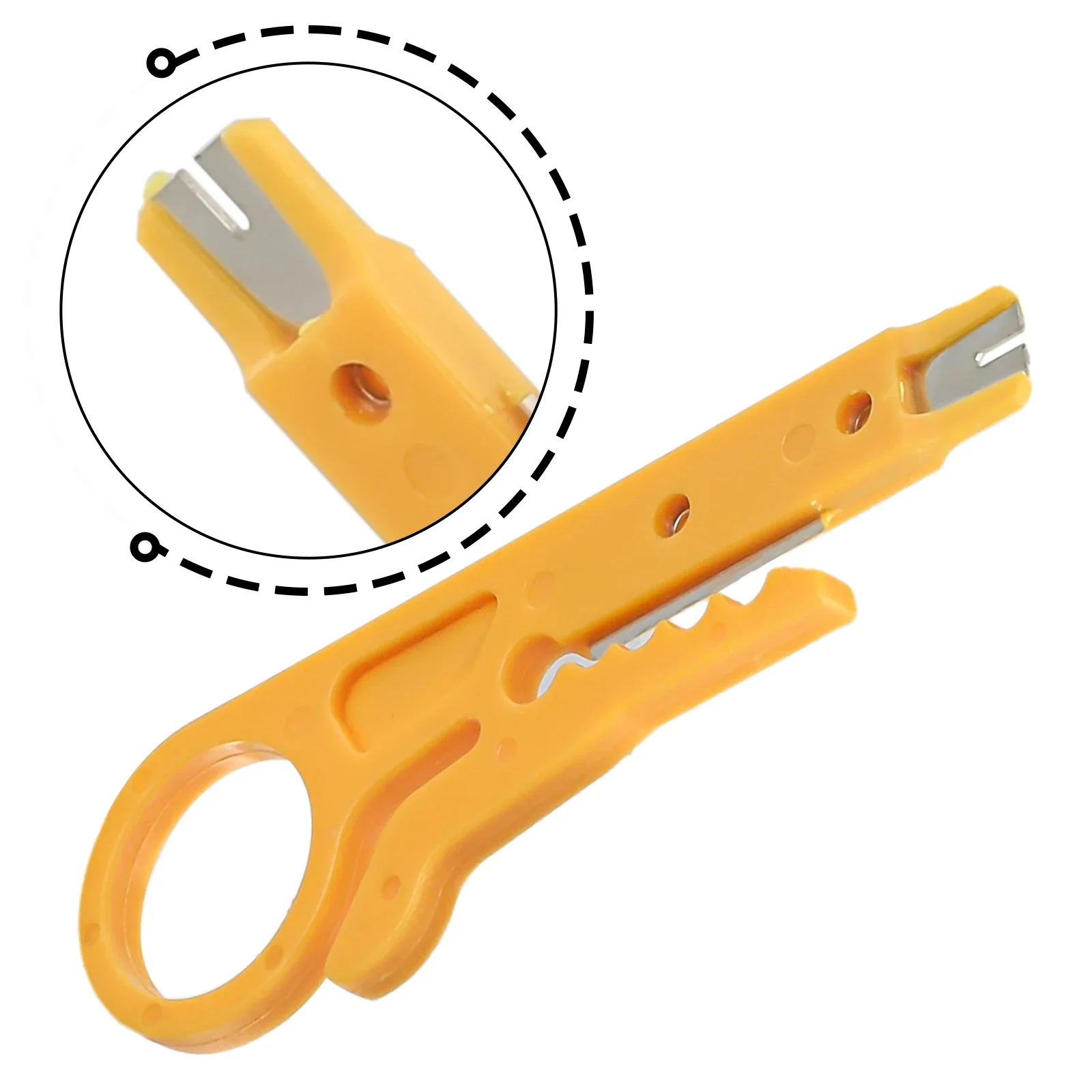 1pc Wire Stripper Stripping Wire Cutter For UTP/STP Data Cables Terminates Wires Into 110 Blocks