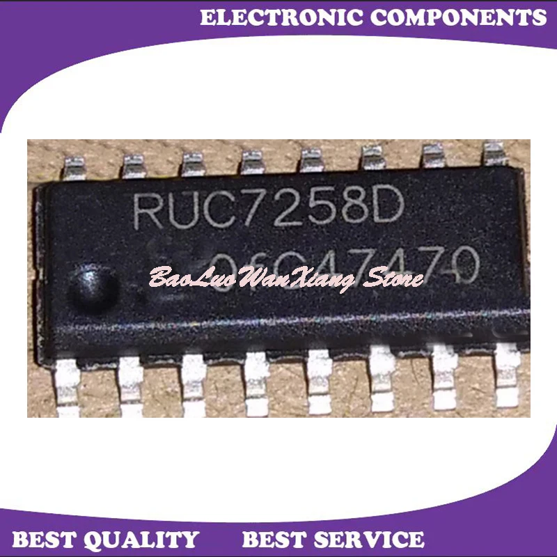 10 Pcs/Lot RUC7258D RUC72580 SOP16 New and Original In Stock