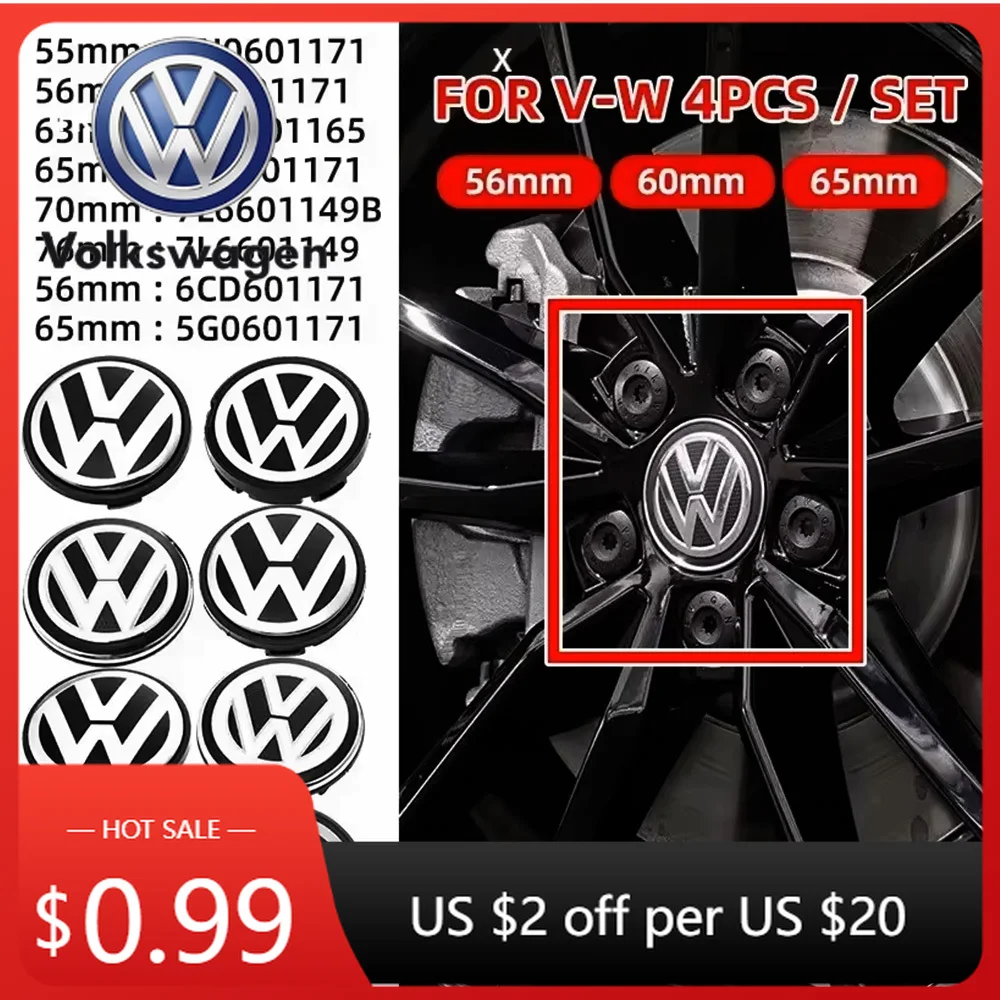 

Подстаканники 4 шт. 55 мм 56 мм 65 мм 70 мм Крышки центра колес автомобиля Крышка ступицы для Volkswagen Jetta MK5 Golf Passat styling 3B7601171