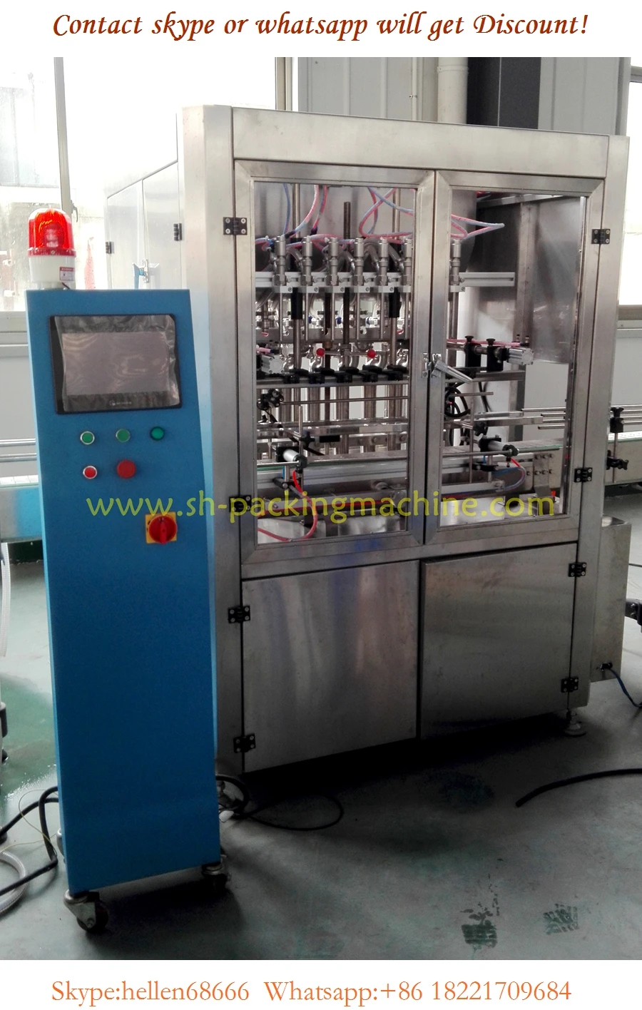 1L 8 nozzles 316L,pesticide filling machine,foamy detergent filler，liquid filling machine