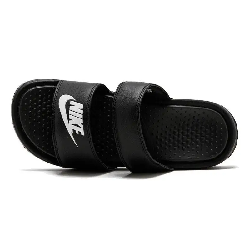 Nike Nike Benassi Duo scarpe da ginnastica da donna Ultra nere bianche 819717-010