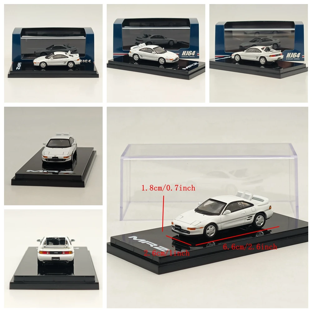 هواية اليابان 1/64 MR2 (SW20) GT-S 1991 HJ 642045   سلسلة Diecast نموذج سيارة مصغرة مجموعة محدودة نماذج السيارات لعبة المركبات