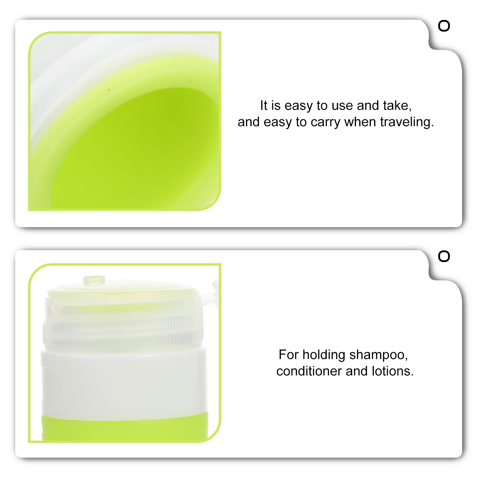 

Portable Cylindrical Shampoo Bottle 100ml Travel Cosmetics Sample Empty Bath Cream Lotion Storage Toiletries Refillable